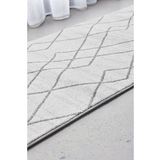Prince Grey Tribal Diamond Rug