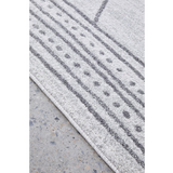 Prince Grey Tribal Diamond Rug