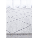 Prince Grey Tribal Diamond Rug