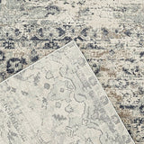Grace Blue Faded Wash Transitional Rug