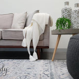 Grace Blue Faded Wash Transitional Rug