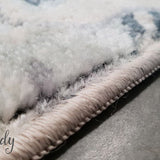 Grace Blue Faded Wash Transitional Rug