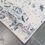 Grace Blue Faded Wash Transitional Rug