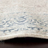 Grace Cream Medallion Faded Wash Transitional Rug