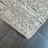 Parker Textured Smoke Rug