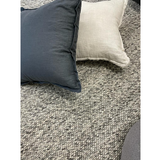 Parker Textured Dark Grey Rug