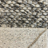 Parker Textured Dark Grey Rug