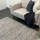 Parker Textured Dark Grey Rug