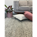 Parker Textured Smoke Rug