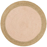 Polo Pink Jute Round