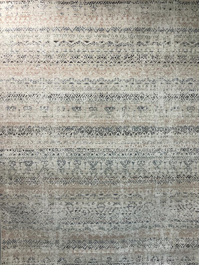 Colette Ivory Beige Tribal Rug