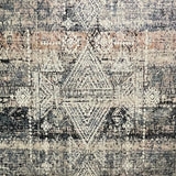 Colette Ivory Dark Beige Medallion Rug