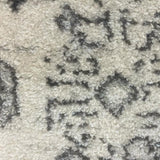 Priscilla Grey Ivory Medallion Rug