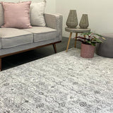 Priscilla Grey Ivory Vintage Rug