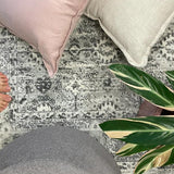 Priscilla Grey Ivory Vintage Rug