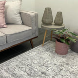 Priscilla Grey Ivory Vintage Rug