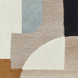 Samira Multi Colour Abstract Shapes Rug