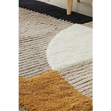 Samira Multi Colour Abstract Shapes Rug