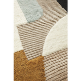 Samira Multi Colour Abstract Shapes Rug