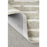 Samira Natural Modern Maze Wool Rug