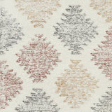 Samira Multi Colour Cream Diamond Tribal Rug