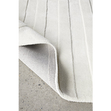 Samira White Arched Modern Rug
