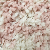 Saffia Pink Ethnic Prints Plush Boho Rug