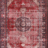 Spirit Red Medallion Transitional Rug