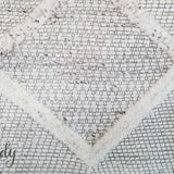 Visage Grey Hexa Herringbone Pattern Rug