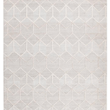 Visage Grey Hexa Herringbone Pattern Rug