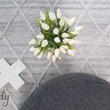 Visage Silver Grey Diamond Pattern Rug