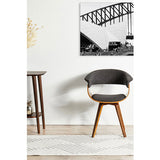 Empire Off White Braided Stripped Geometric Rug