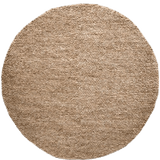 Avani Taupe Beige Loop Round Rug