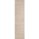 Darcy Diamond Light Grey Felted Wool Rug Hallway Runner Success