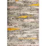 Cody Grey Yellow Abstract Rug