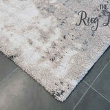Contemporary Beige Grey Abstract Pattern Rug