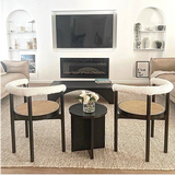 Darcy Beige Felted Wool Rug