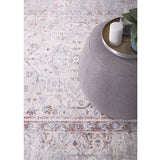Eliza Blue Multicolour Medallion Transitional Rug