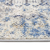Eliza Blue Grey Vintage Transitional Rug