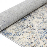Eliza Blue Grey Vintage Transitional Rug