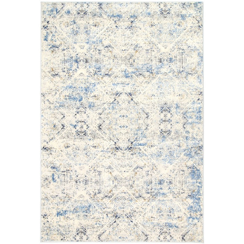 Eliza Blue Grey Vintage Transitional Rug