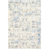 Eliza Blue Grey Vintage Transitional Rug