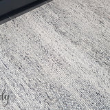 Essence Armani Multi Weave Grey Felted Wool Rug
