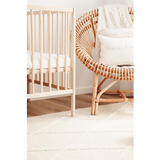 Darcy Diamond Cream Felted Wool Rug