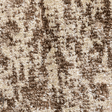 Kalypso Cream Abstract Faded Wash Rug