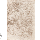 Kalypso Cream Abstract Faded Wash Rug