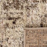 Kalypso Cream Abstract Faded Wash Rug