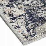 Vivien Grey Beige Vintage Abstract Rug