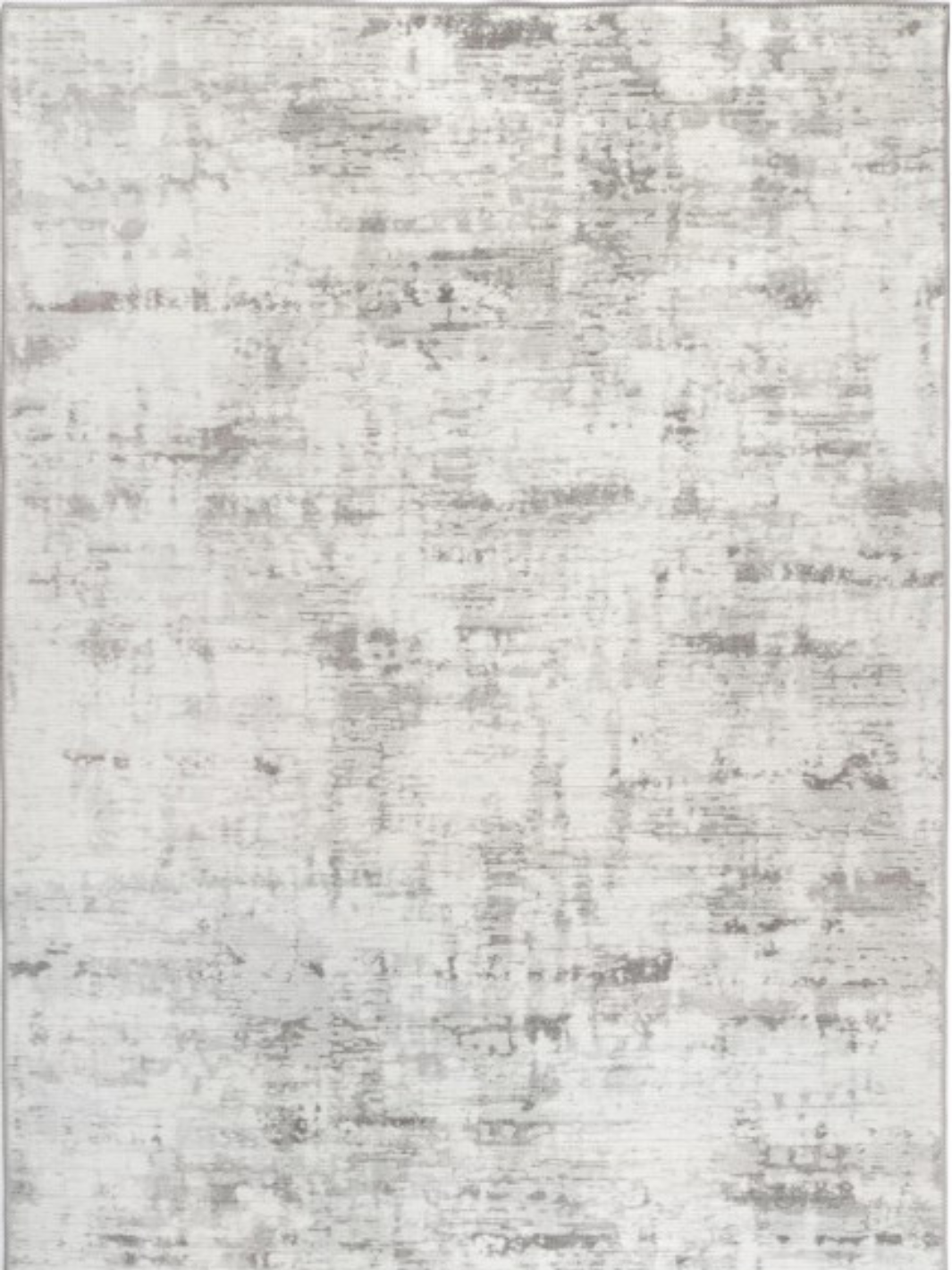 Vivien White Grey Vintage Abstract Rug