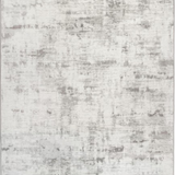 Vivien White Grey Vintage Abstract Rug